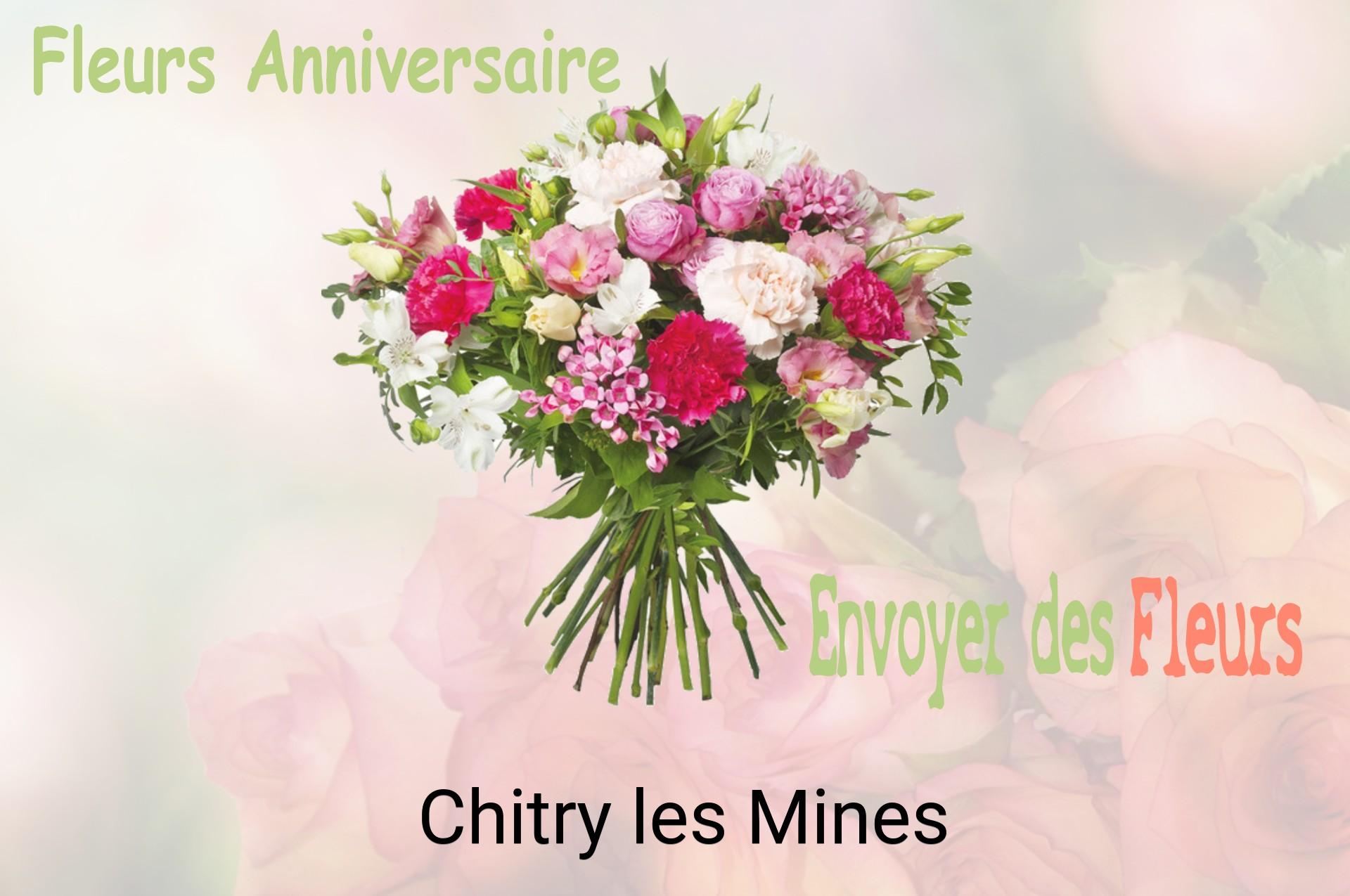 Bouquet de fleurs d’anniversaire livré à Chitry-les-Mines