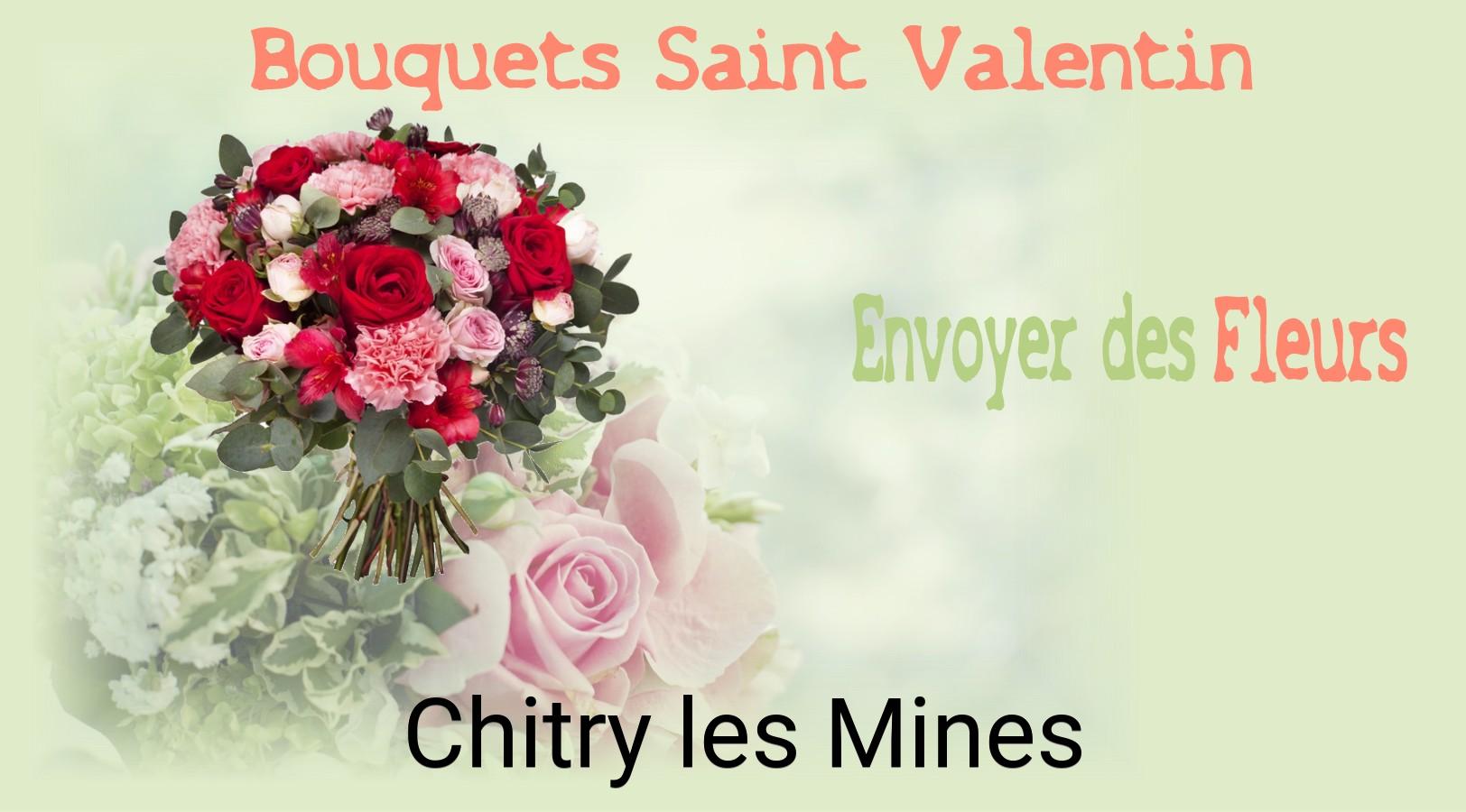Roses de Saint-Valentin livrées à Chitry-les-Mines